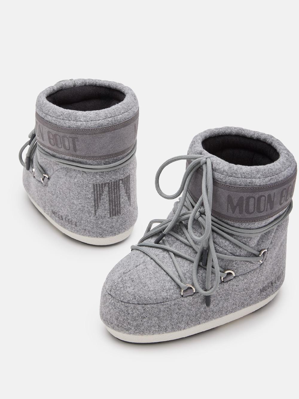 Moon Boot ICON LOW FELT GRIGIO Negozio