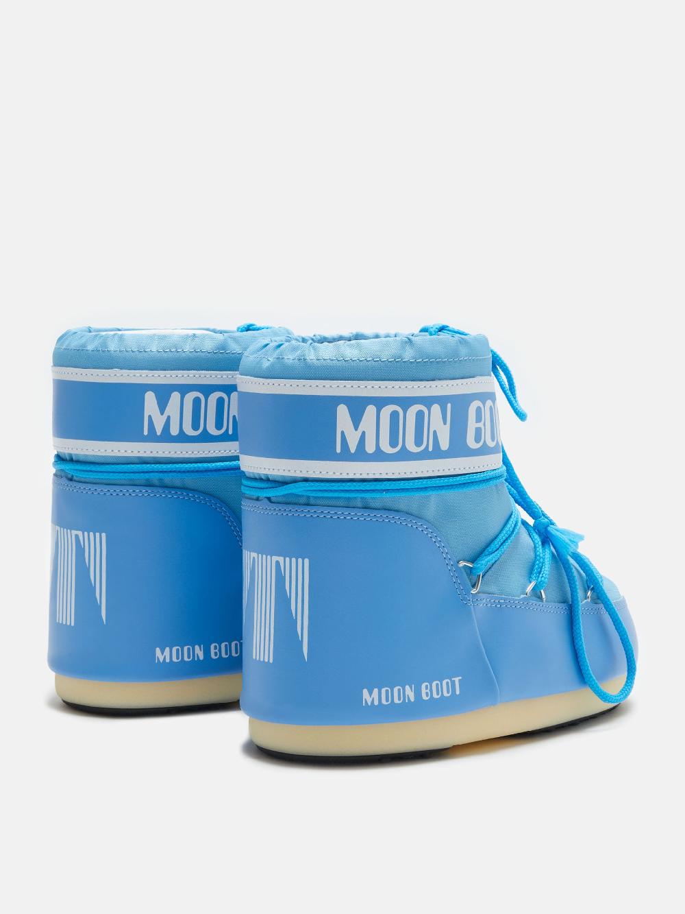 Moon Boot ICON LOW NYLON AZZURRO 2025