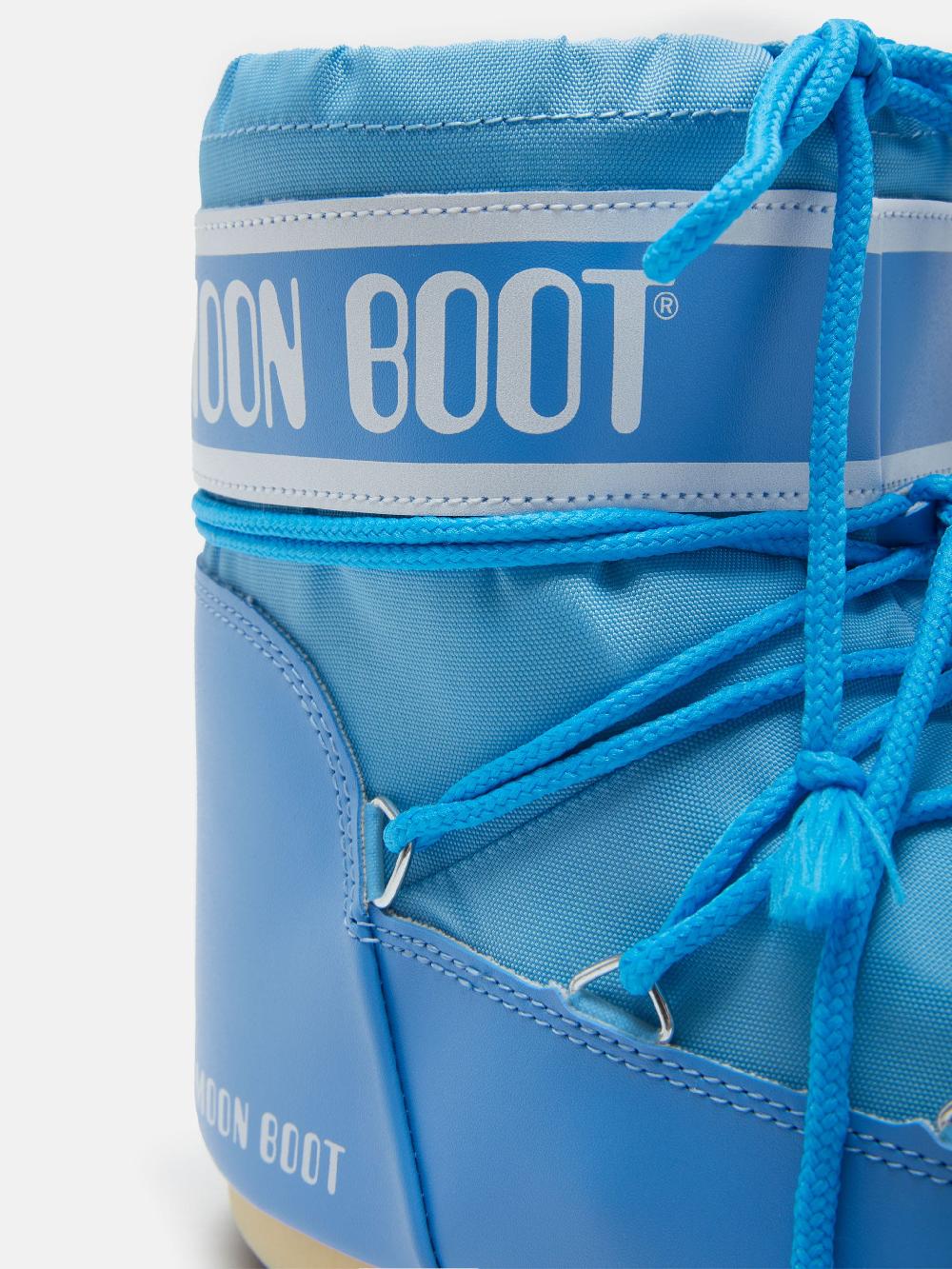 Moon Boot ICON LOW NYLON AZZURRO 2025