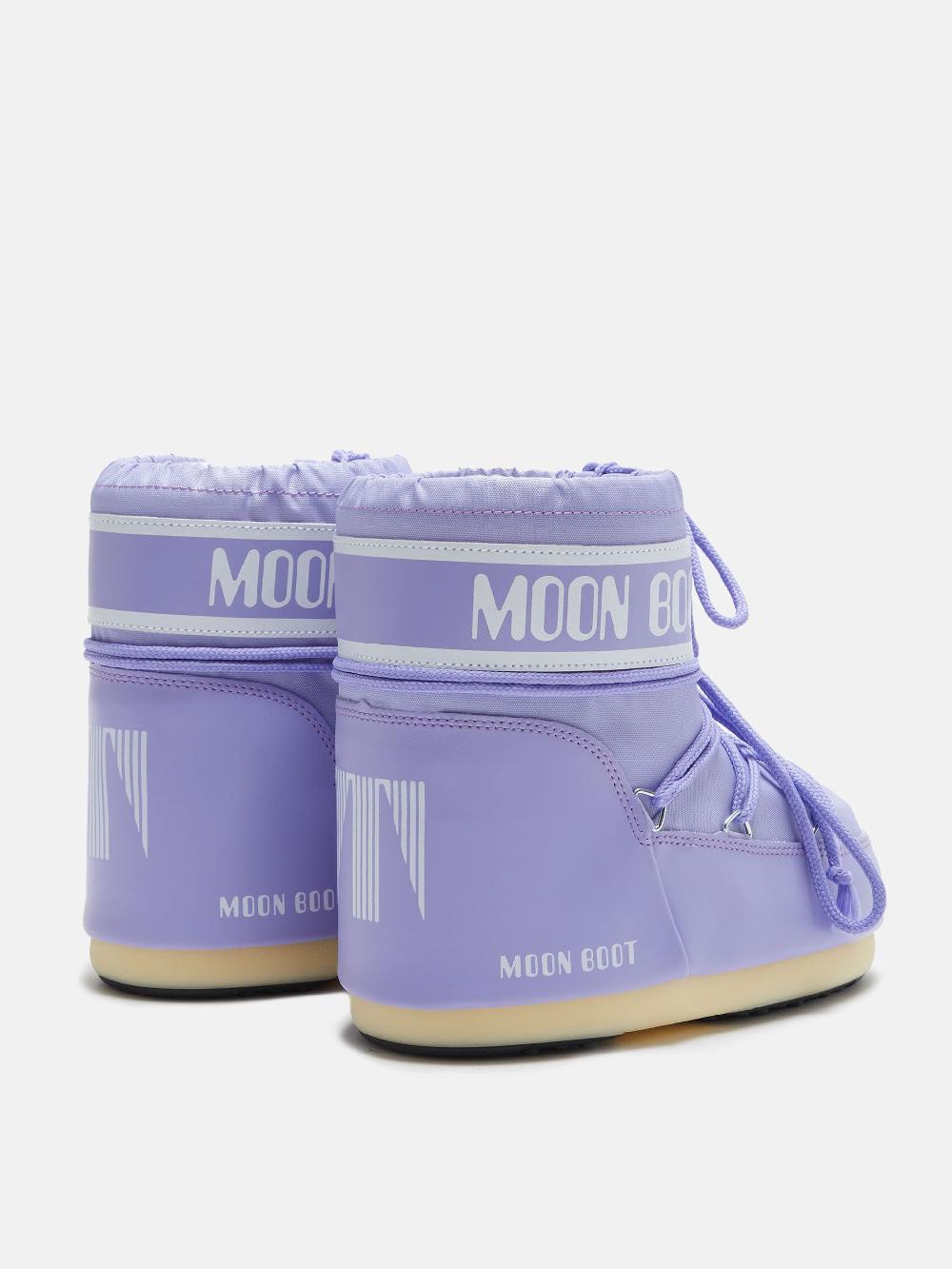 Moon Boot ICON LOW NYLON LILLA Promozione
