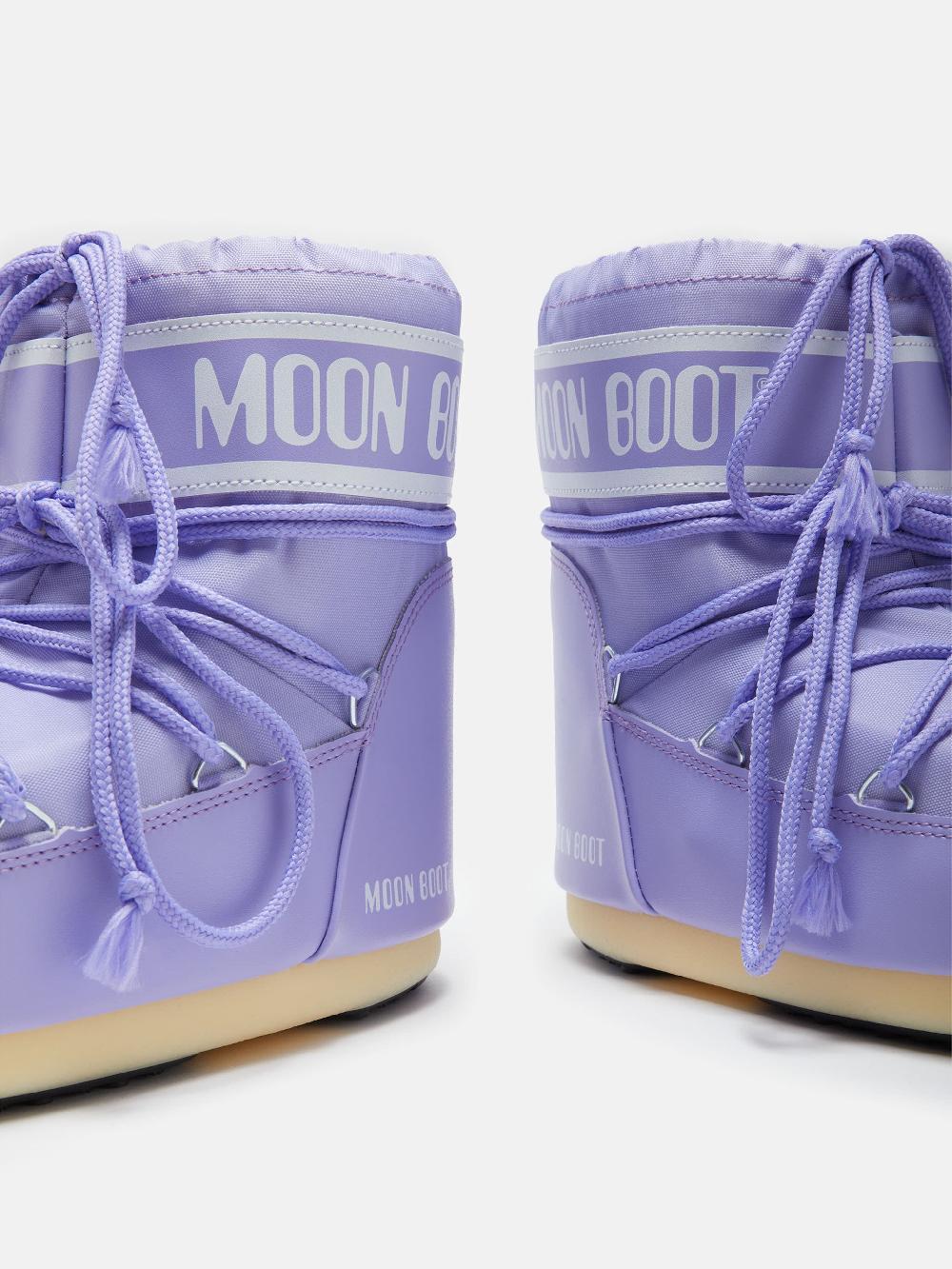 Moon Boot ICON LOW NYLON LILLA Promozione