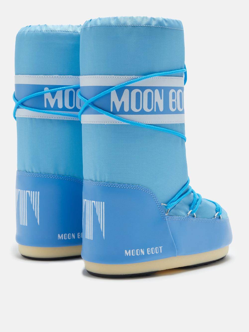 Moon Boot ICON NYLON AZZURRO Pezzi Unici