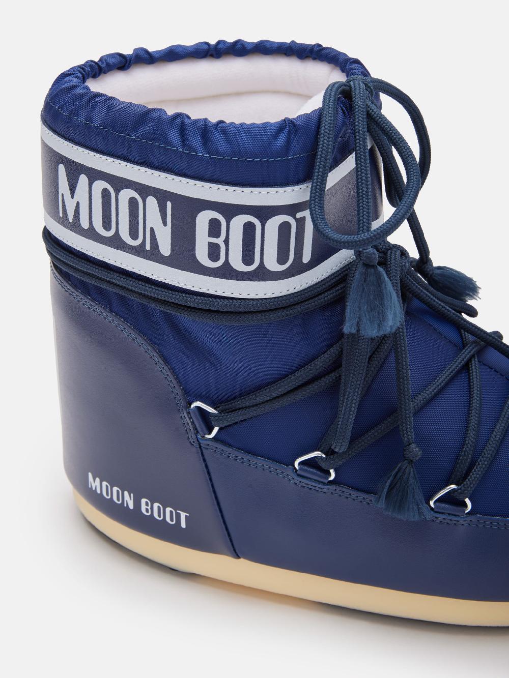 Moon Boot ICON LOW NYLON BLU Acquista Ora
