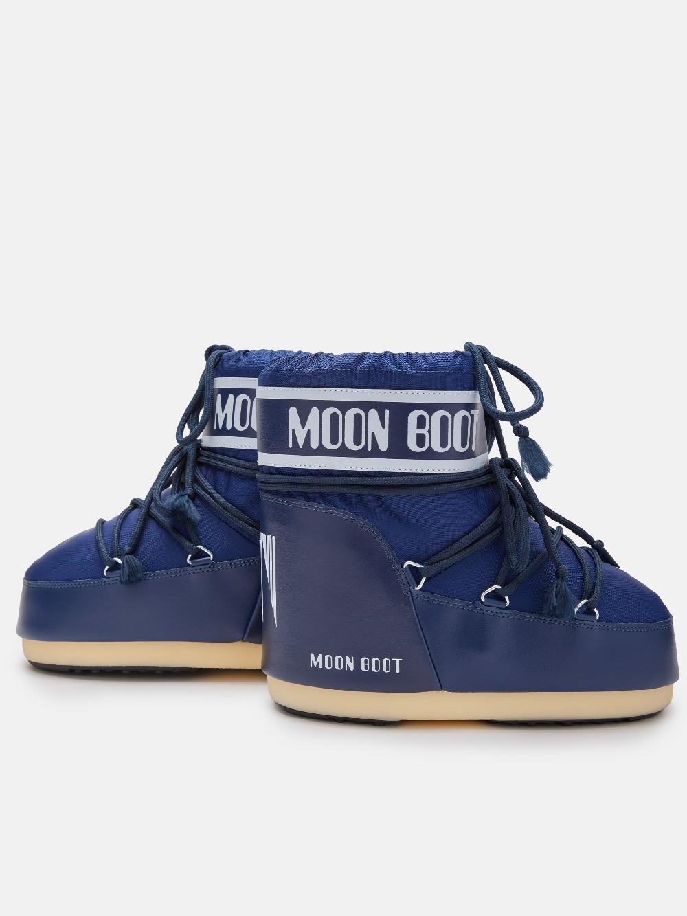 Moon Boot ICON LOW NYLON BLU Acquista Ora