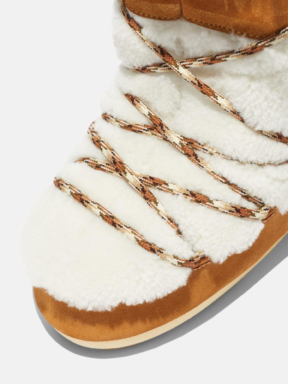 Moon Boot LAB69 ICON PANNA IN SHEARLING Consegna Veloce