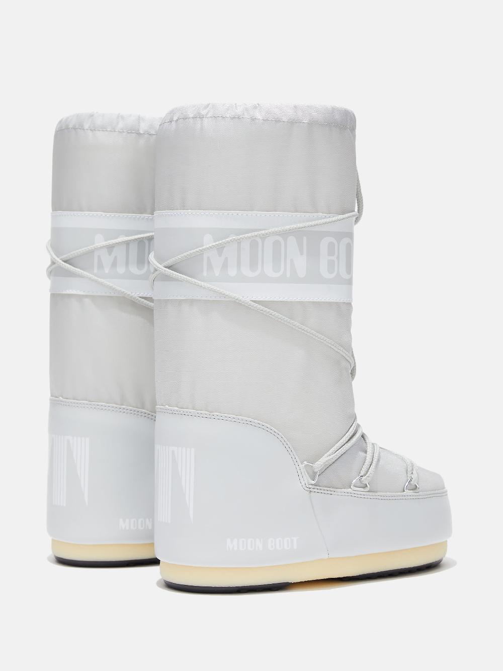 Moon Boot ICON GRIGIO IN NYLON Promozione Limitata