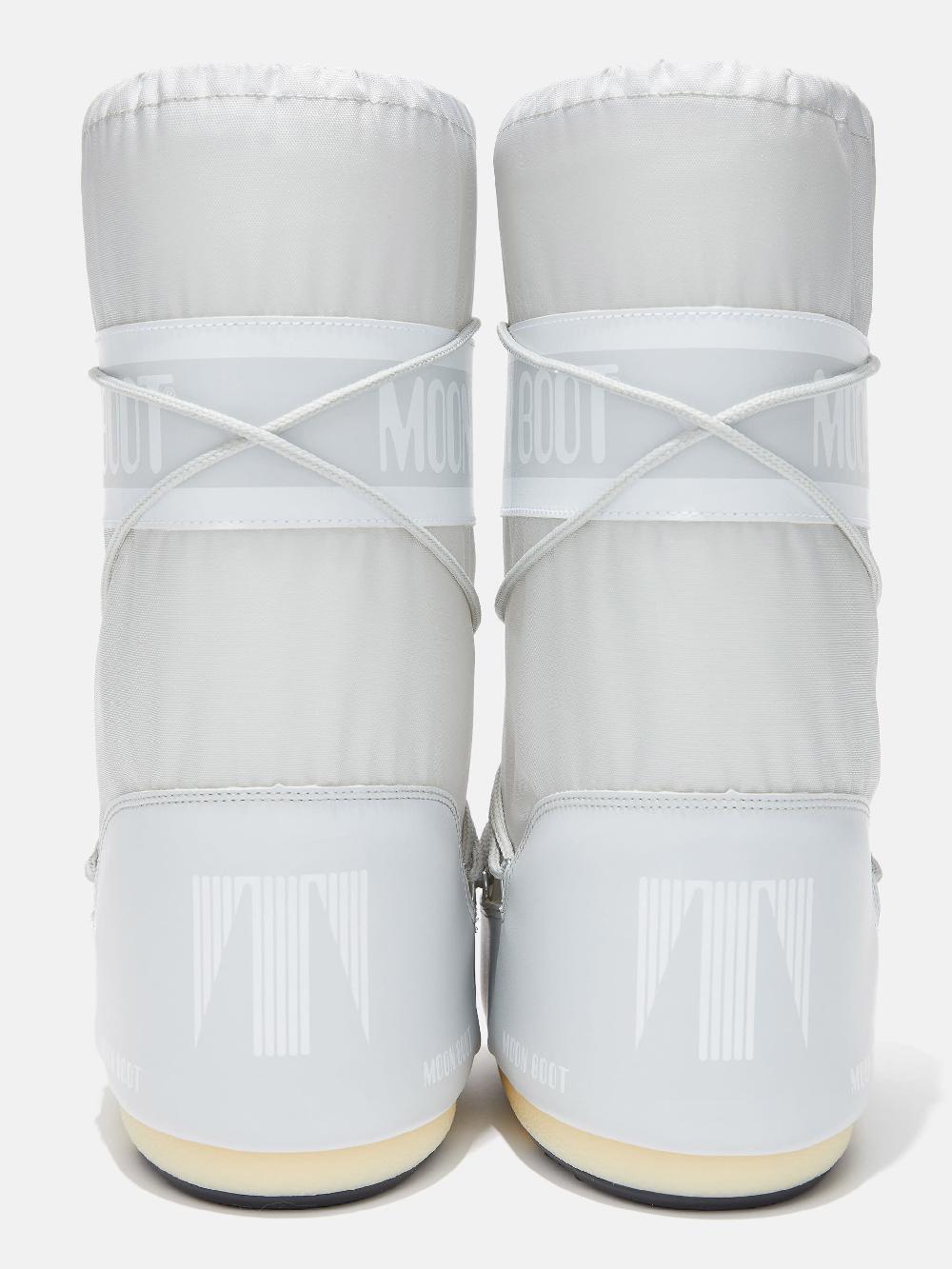 Moon Boot ICON GRIGIO IN NYLON Promozione Limitata