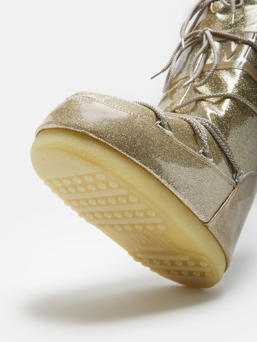 Moon Boot ICON GLITTER ORO Novità