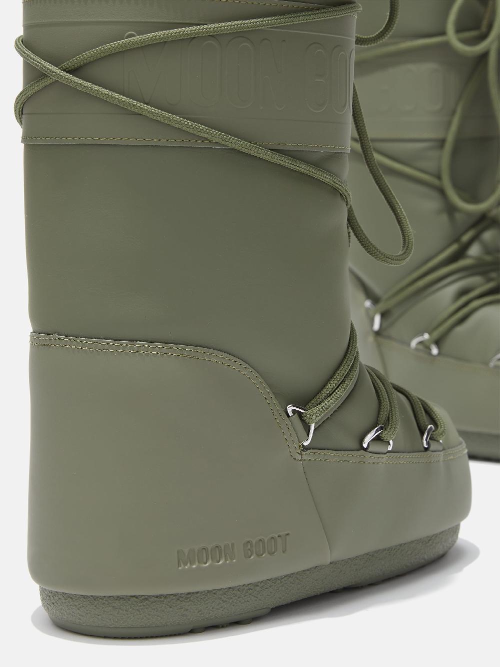 Moon Boot ICON RUBBER KAKI Negozio