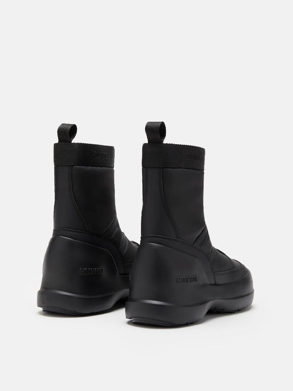 Moon Boot STIVALE LUNA NERO CON ZIP 2025