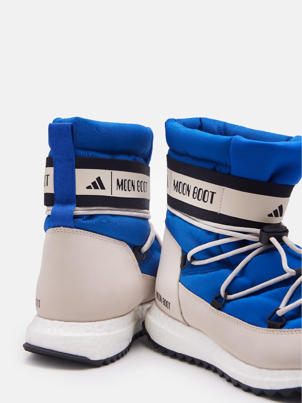 Moon Boot Sneakers Moonboost High Blu adidas x Moon Boot Negozi Online
