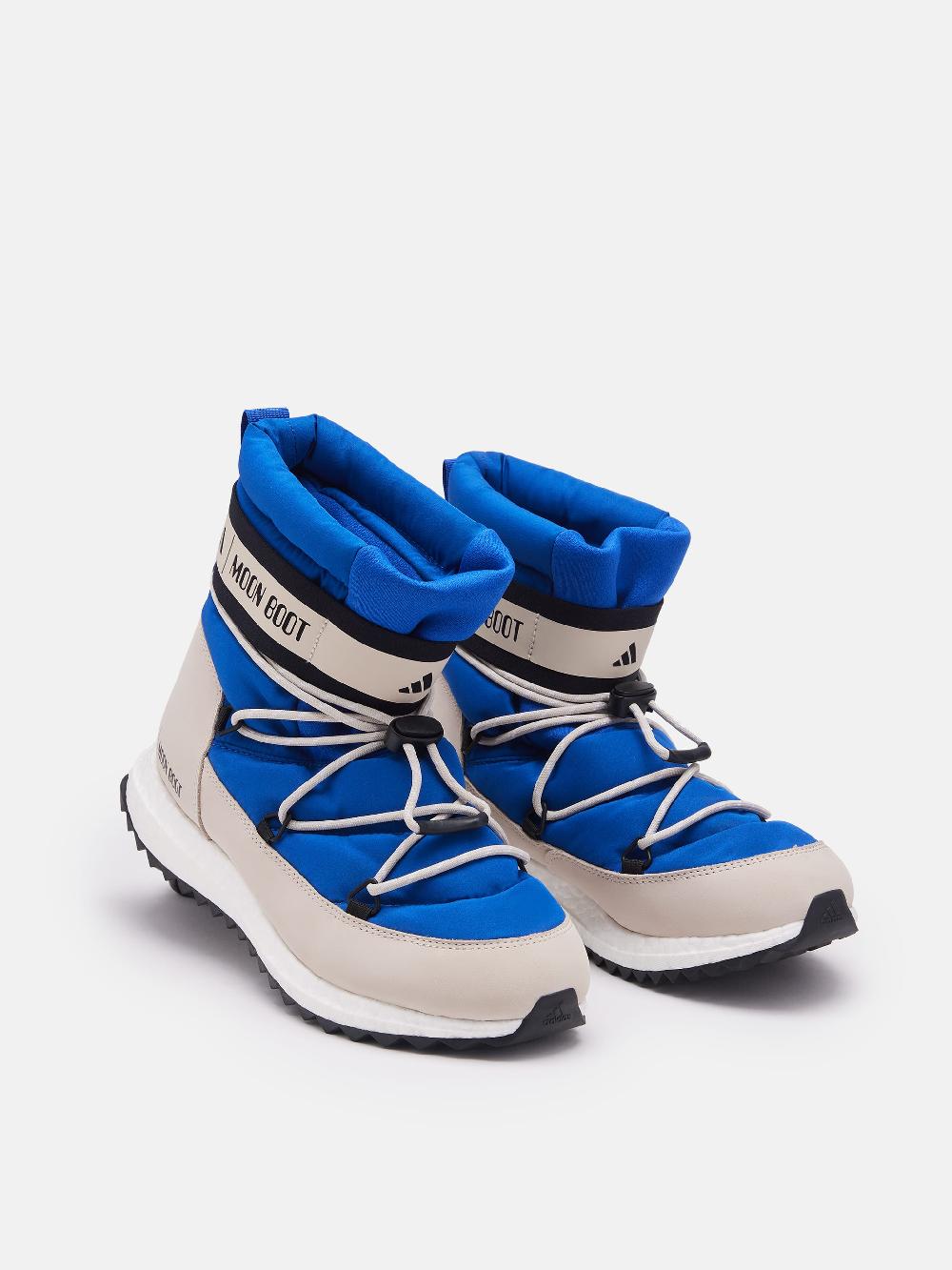 Moon Boot Sneakers Moonboost High Blu adidas x Moon Boot Negozi Online
