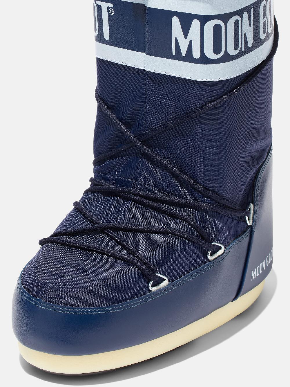 Moon Boot ICON BLU NAVY IN NYLON In Vendita