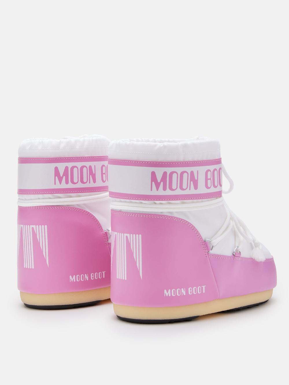 Moon Boot ICON LOW NYLON ROSA Saldi