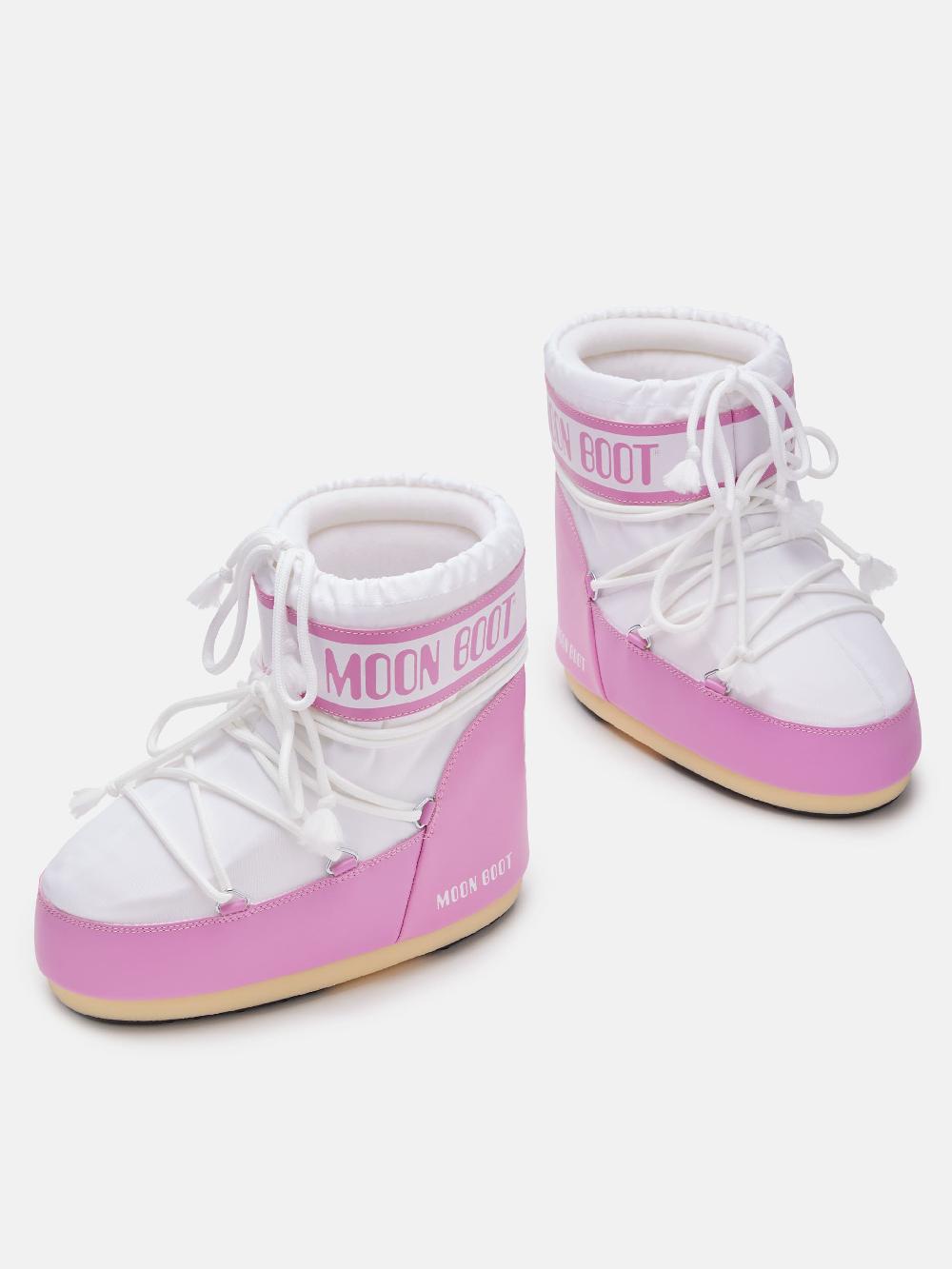Moon Boot ICON LOW NYLON ROSA Saldi