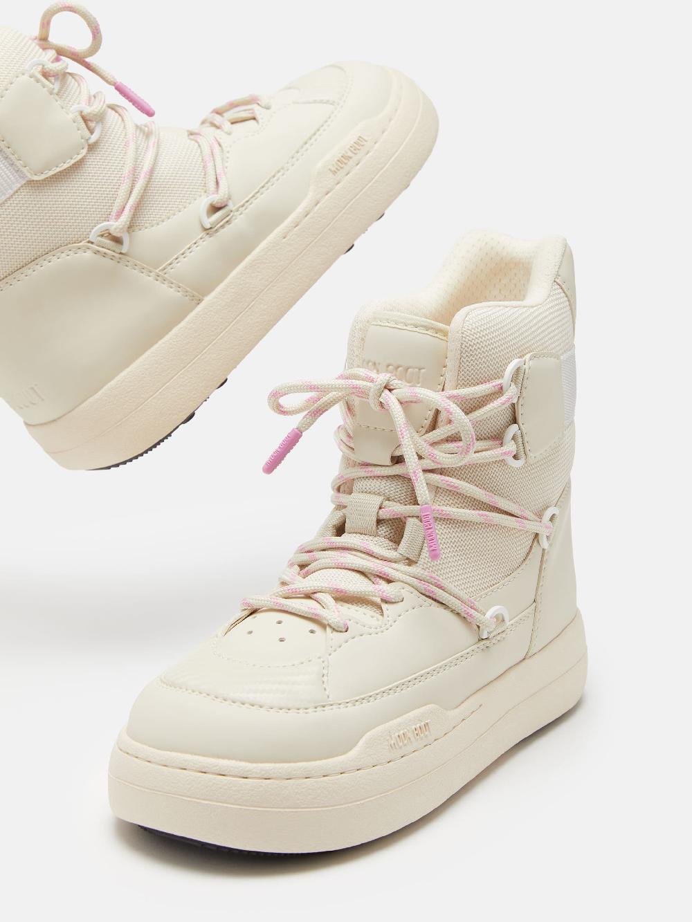 Moon Boot PARK SNEAKER BOOT PANNA Vendita Economica