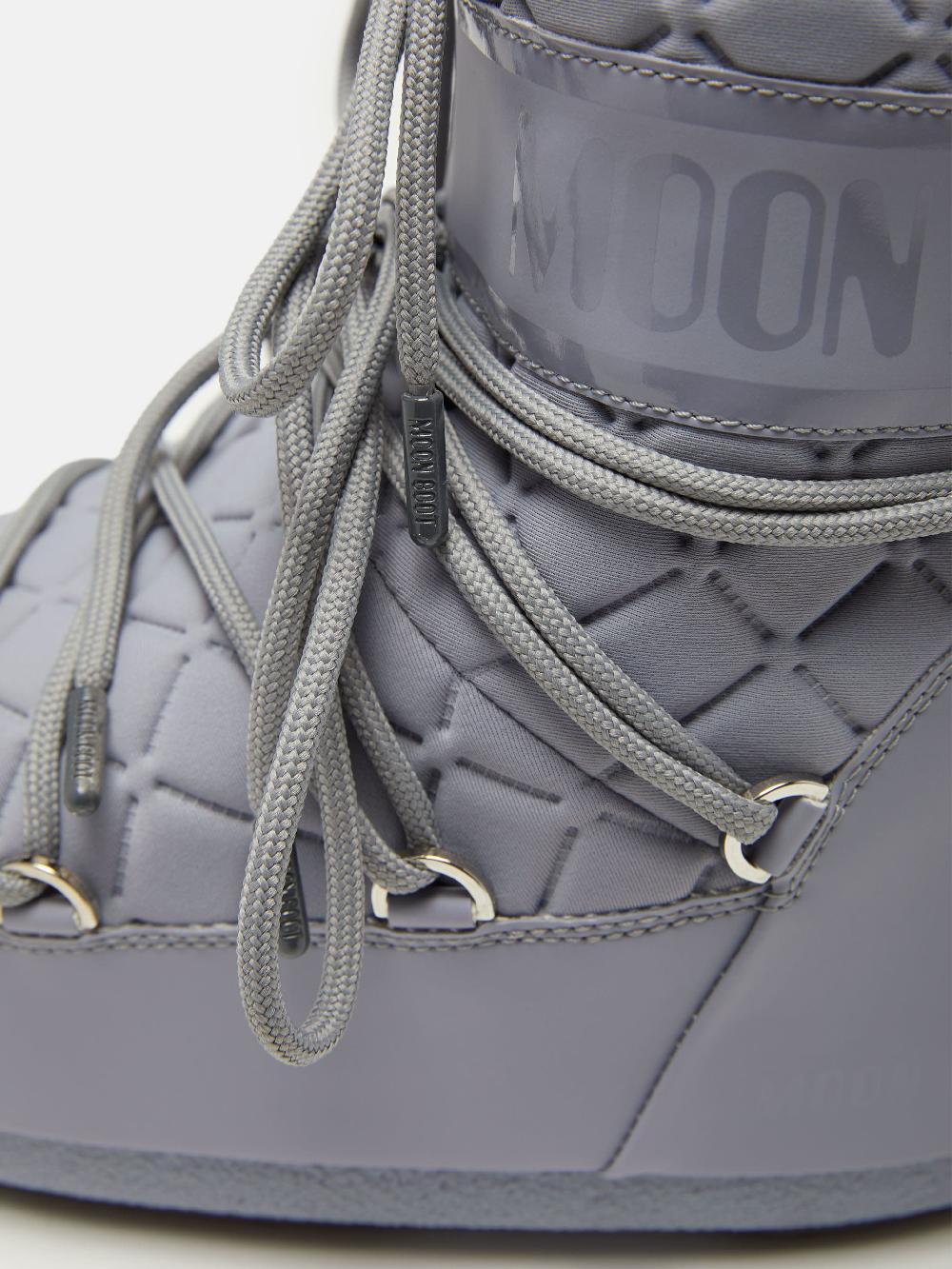 Moon Boot ICON LOW QUILT GRIGIO Promozione