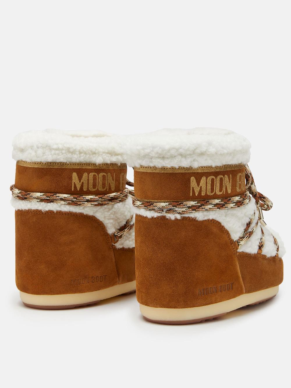 Moon Boot LAB69 ICON LOW NOCCIOLA IN SHEARLING Pezzi Unici