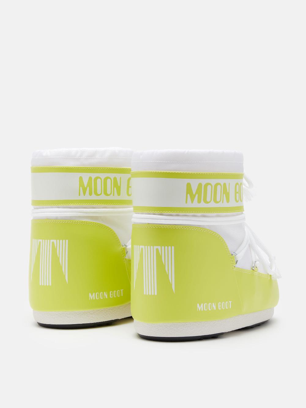 Moon Boot ICON LOW NYLON VERDE LIME Soddisfazione Garantita