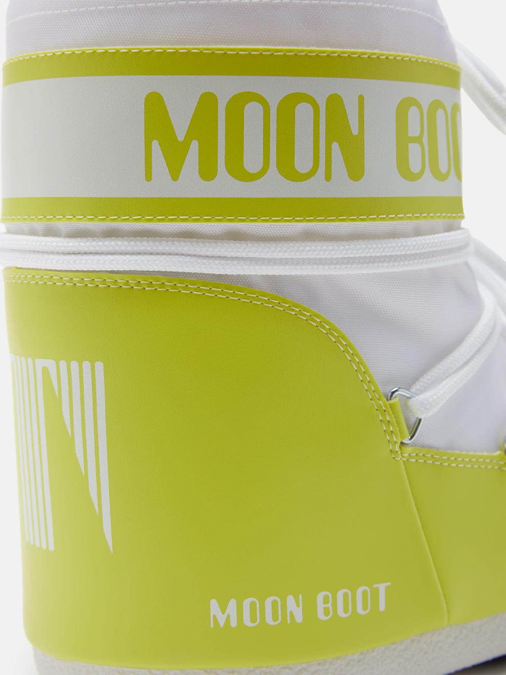 Moon Boot ICON LOW NYLON VERDE LIME Soddisfazione Garantita