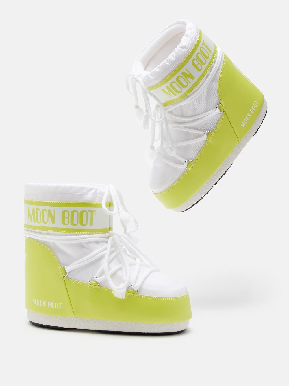 Moon Boot ICON LOW NYLON VERDE LIME Soddisfazione Garantita