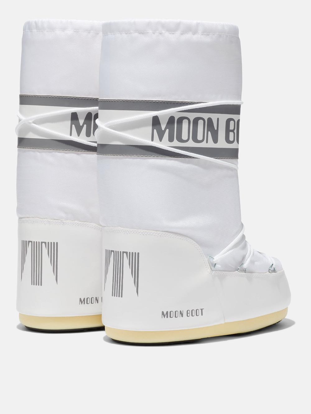 Moon Boot ICON BIANCO IN NYLON Offerta