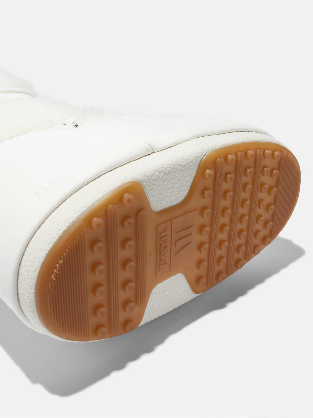 Moon Boot ICON BIANCO IN ECOPELLICCIA Outlet