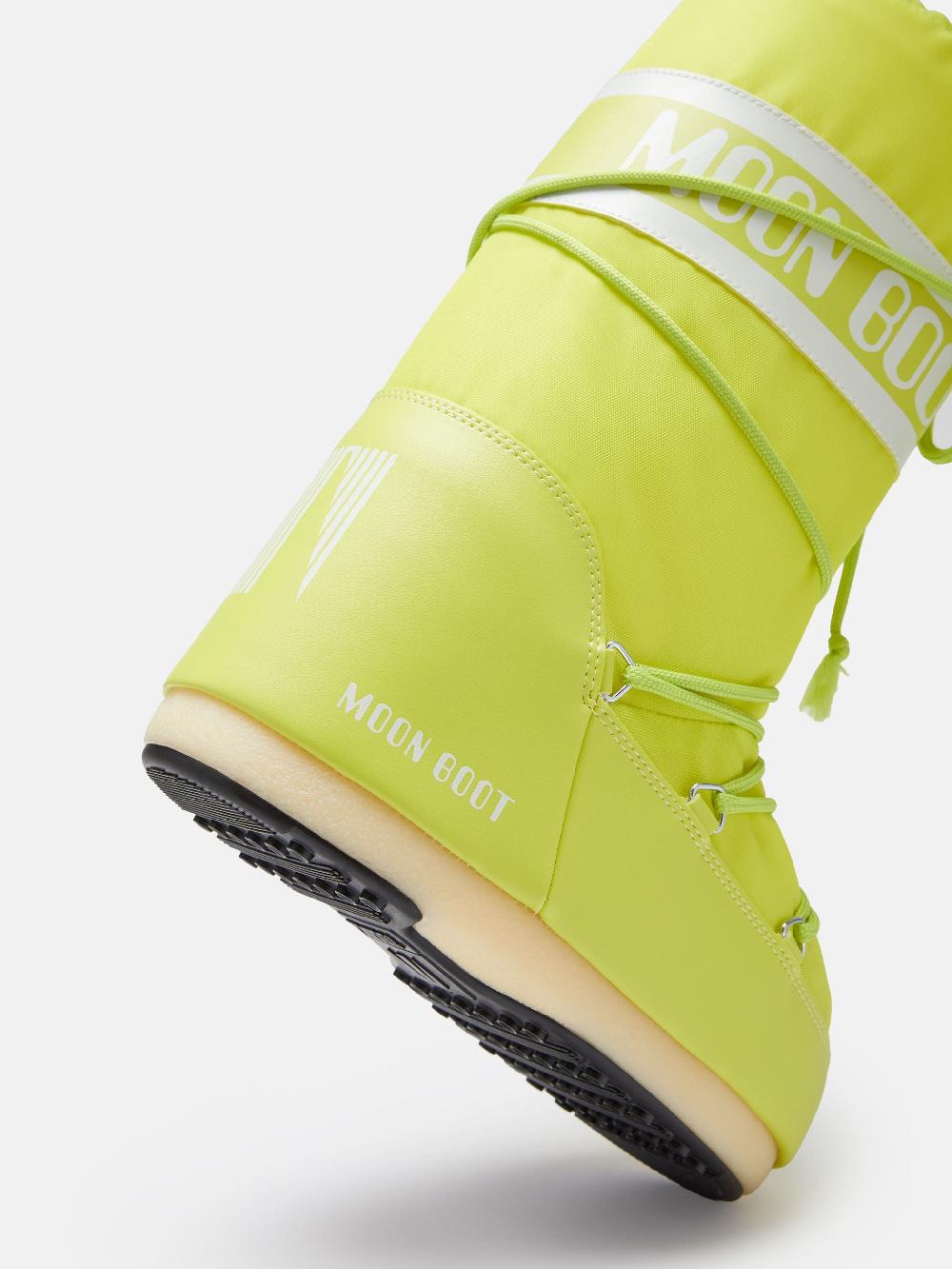 Moon Boot ICON NYLON VERDE LIME Saldi