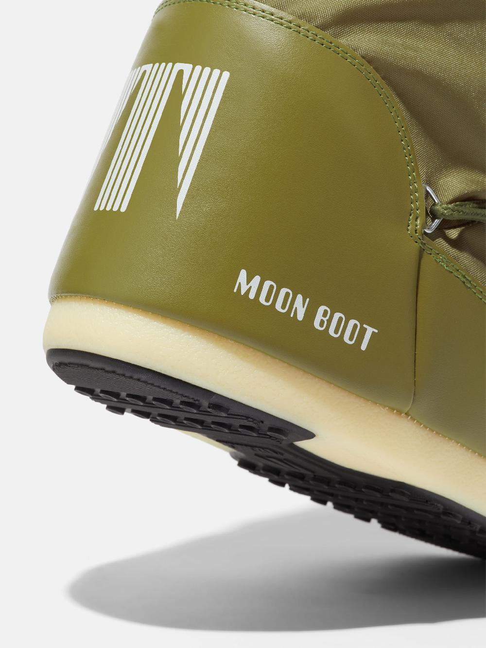 Moon Boot ICON KAKI IN NYLON Saldi Di Fabbrica