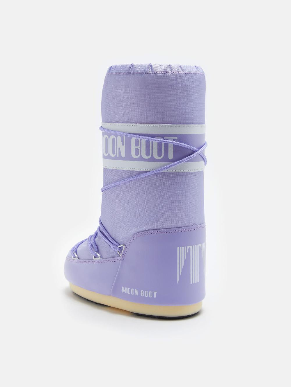 Moon Boot ICON NYLON LILLA Vendite Flash