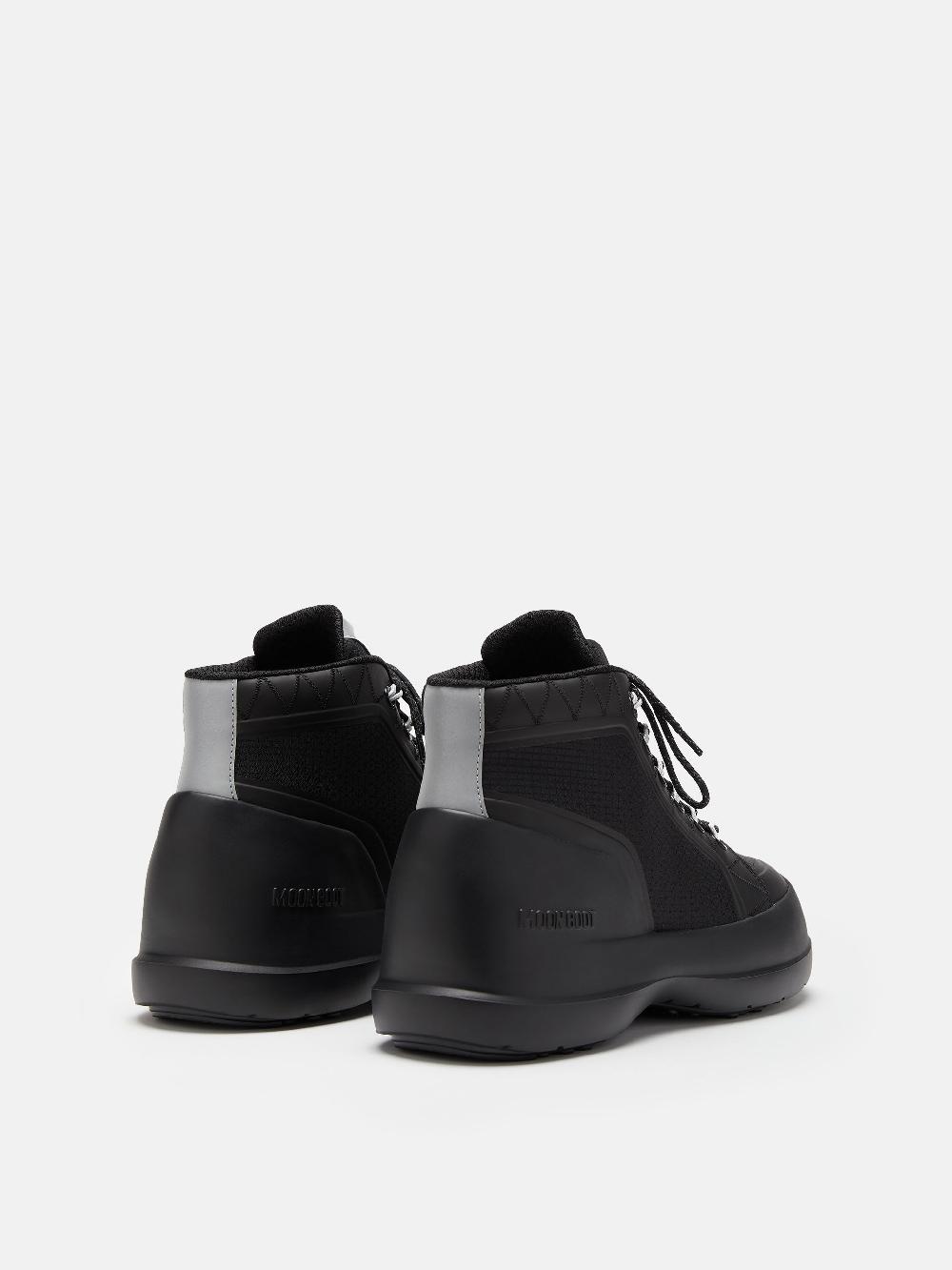 Moon Boot LUNA TREK MID NYLON NERO Nuova