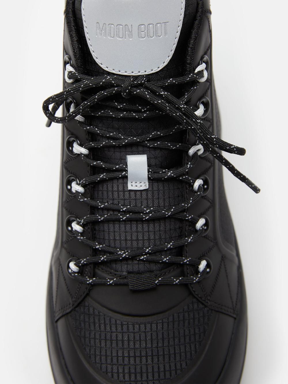 Moon Boot LUNA TREK MID NYLON NERO Nuova