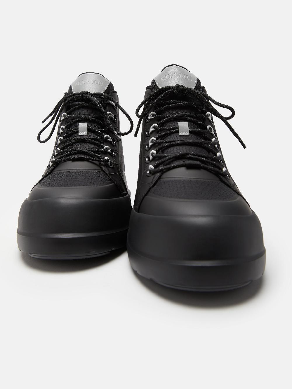 Moon Boot LUNA TREK MID NYLON NERO Nuova