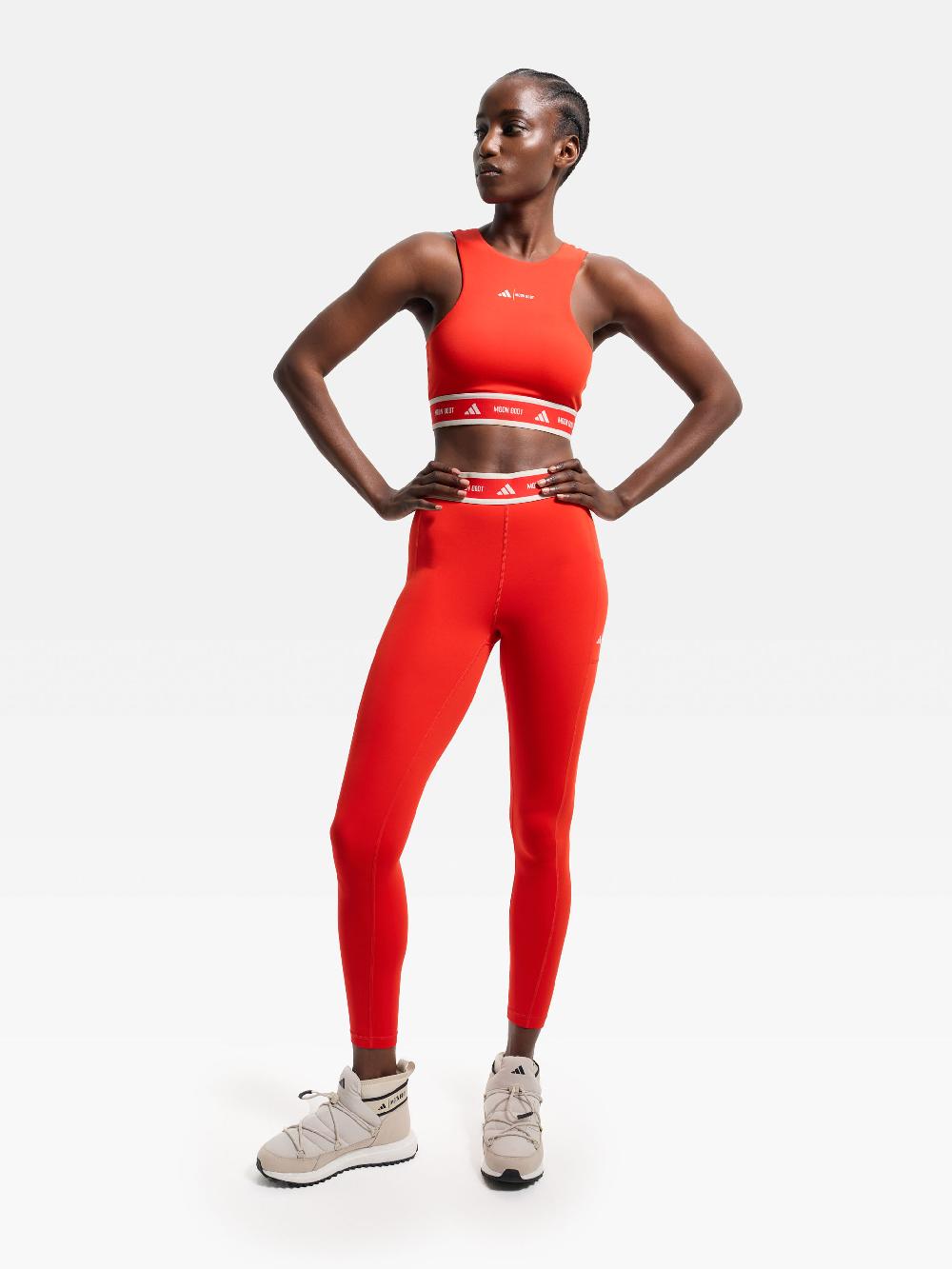 Moon Boot Crop top rosso adidas x Moon Boot Vendita Calda