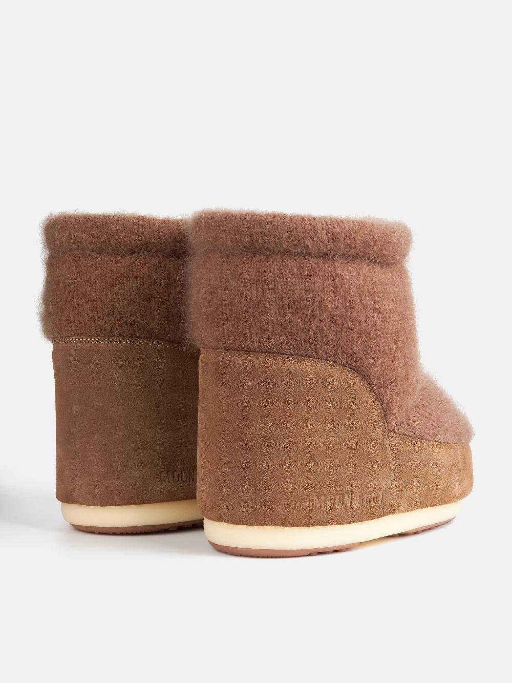 Moon Boot Icon Low No Lace Marrone Moon Boot + Jacquemus In Saldo