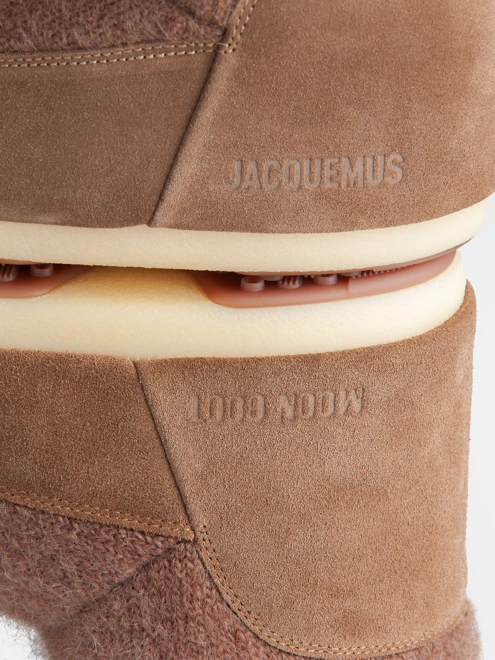 Moon Boot Icon Low No Lace Marrone Moon Boot + Jacquemus In Saldo