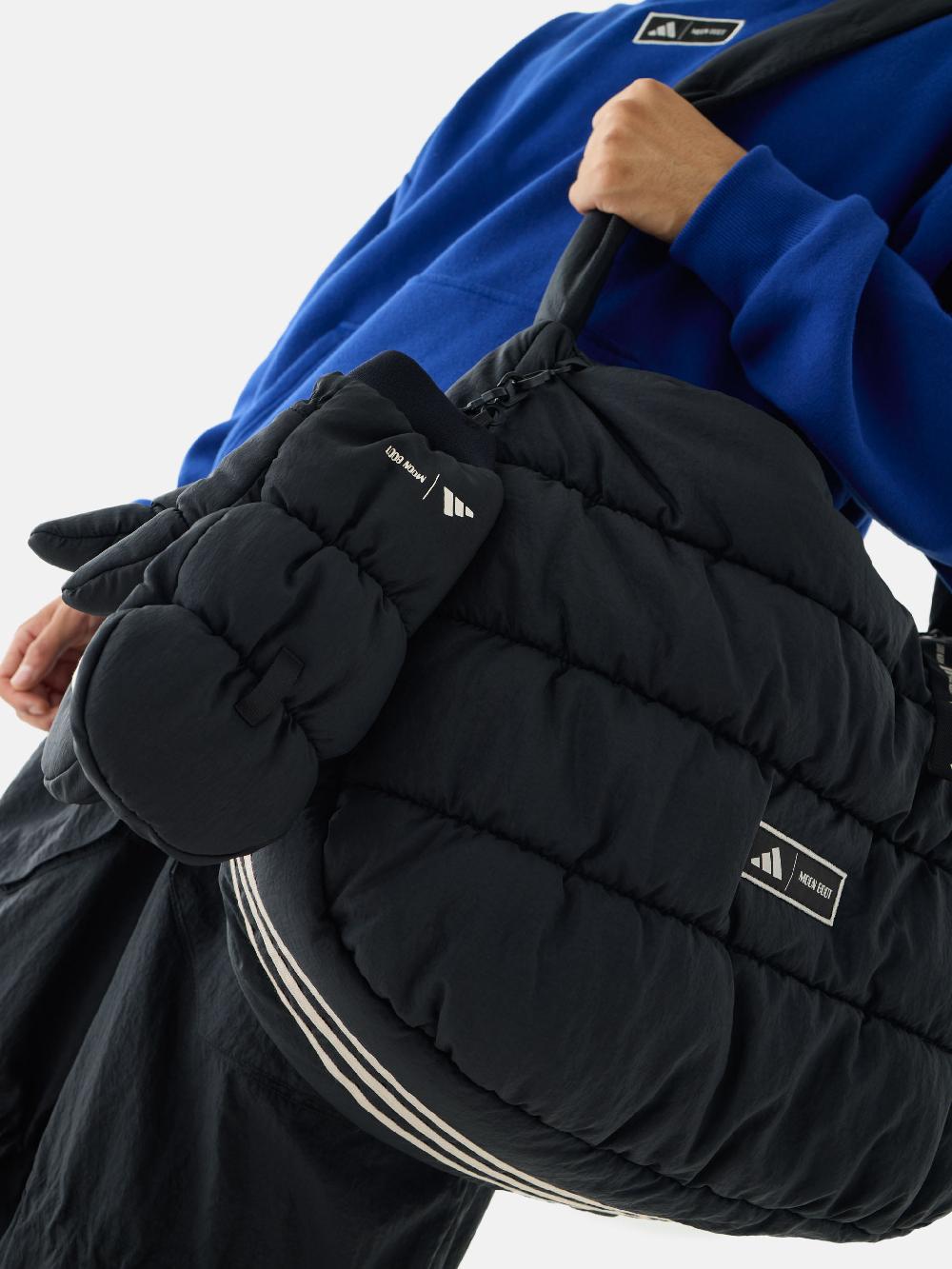 Moon Boot Borsa shopper nera con design imbottito adidas x Moon Boot Nuova
