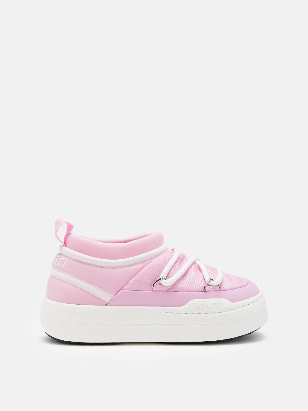 Moon Boot JUNIOR PARK SNEAKER ICON ROSA Soddisfazione Garantita