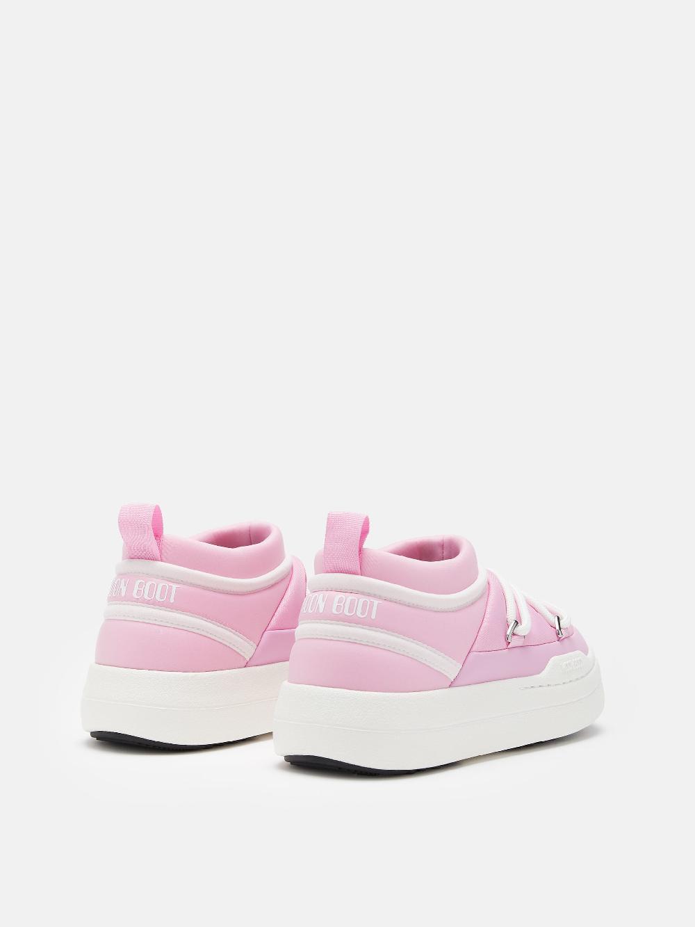 Moon Boot JUNIOR PARK SNEAKER ICON ROSA Soddisfazione Garantita