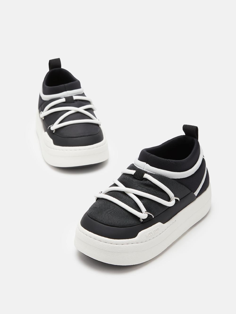 Moon Boot JUNIOR PARK SNEAKER ICON NERO Negozi Online