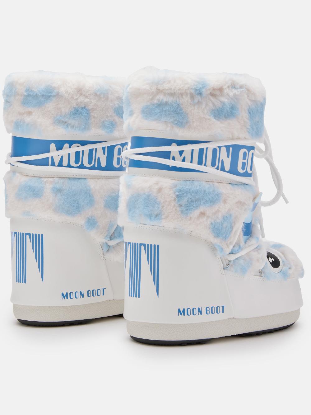 Moon Boot ICON JUNIOR YETI FAUX-FUR BIANCO Acquista Ora