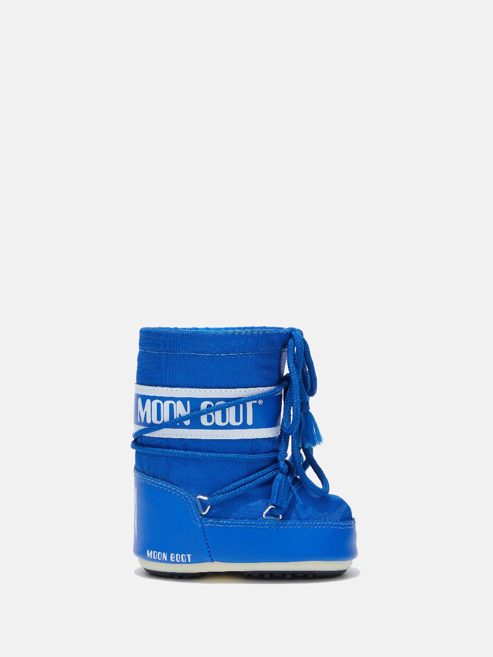 Moon Boot ICON MINI BLU IN NYLON Shopping Online