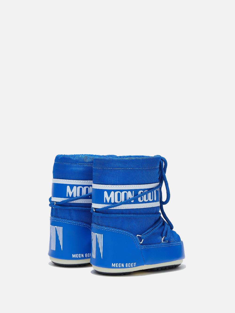 Moon Boot ICON MINI BLU IN NYLON Shopping Online