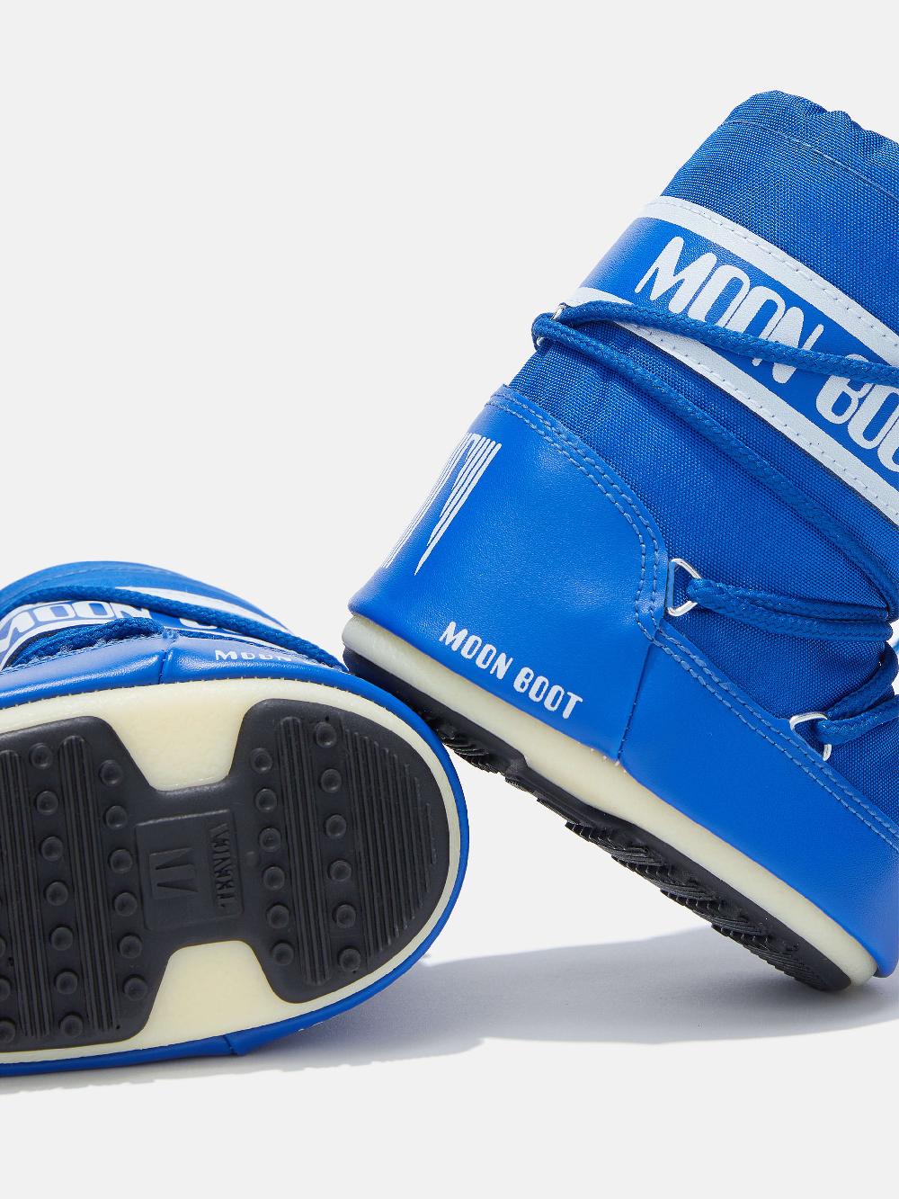 Moon Boot ICON MINI BLU IN NYLON Shopping Online