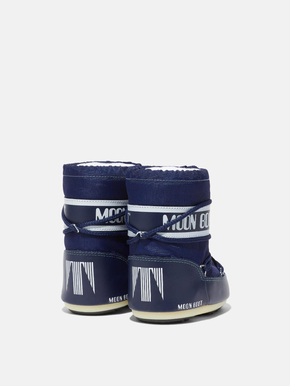 Moon Boot ICON MINI BLU IN NYLON Prezzo Ridotto