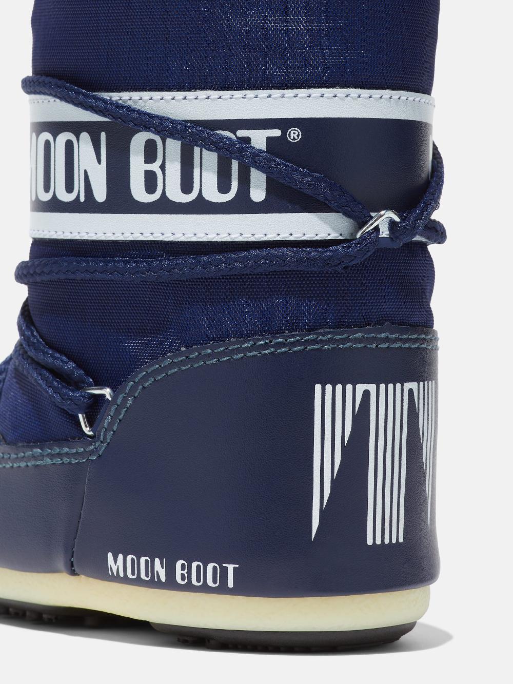 Moon Boot ICON MINI BLU IN NYLON Prezzo Ridotto