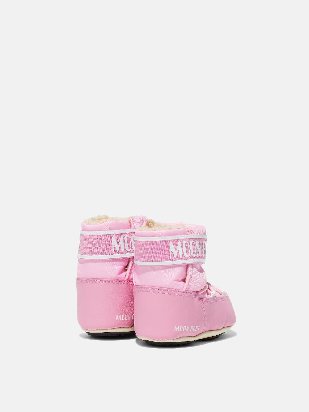 Moon Boot CRIB NYLON ROSA In Vendita