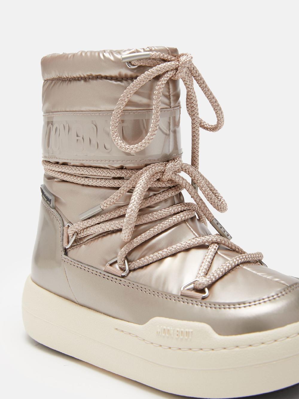 Moon Boot JUNIOR PARK BOOT COLOR ORO ROSA Saldi