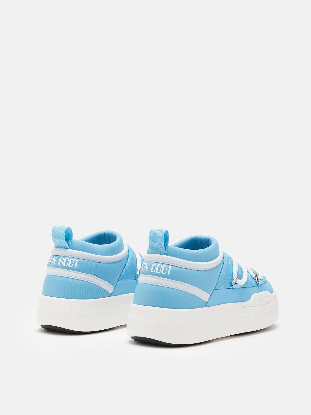 Moon Boot JUNIOR PARK SNEAKER ICON BLU Vendita Economica