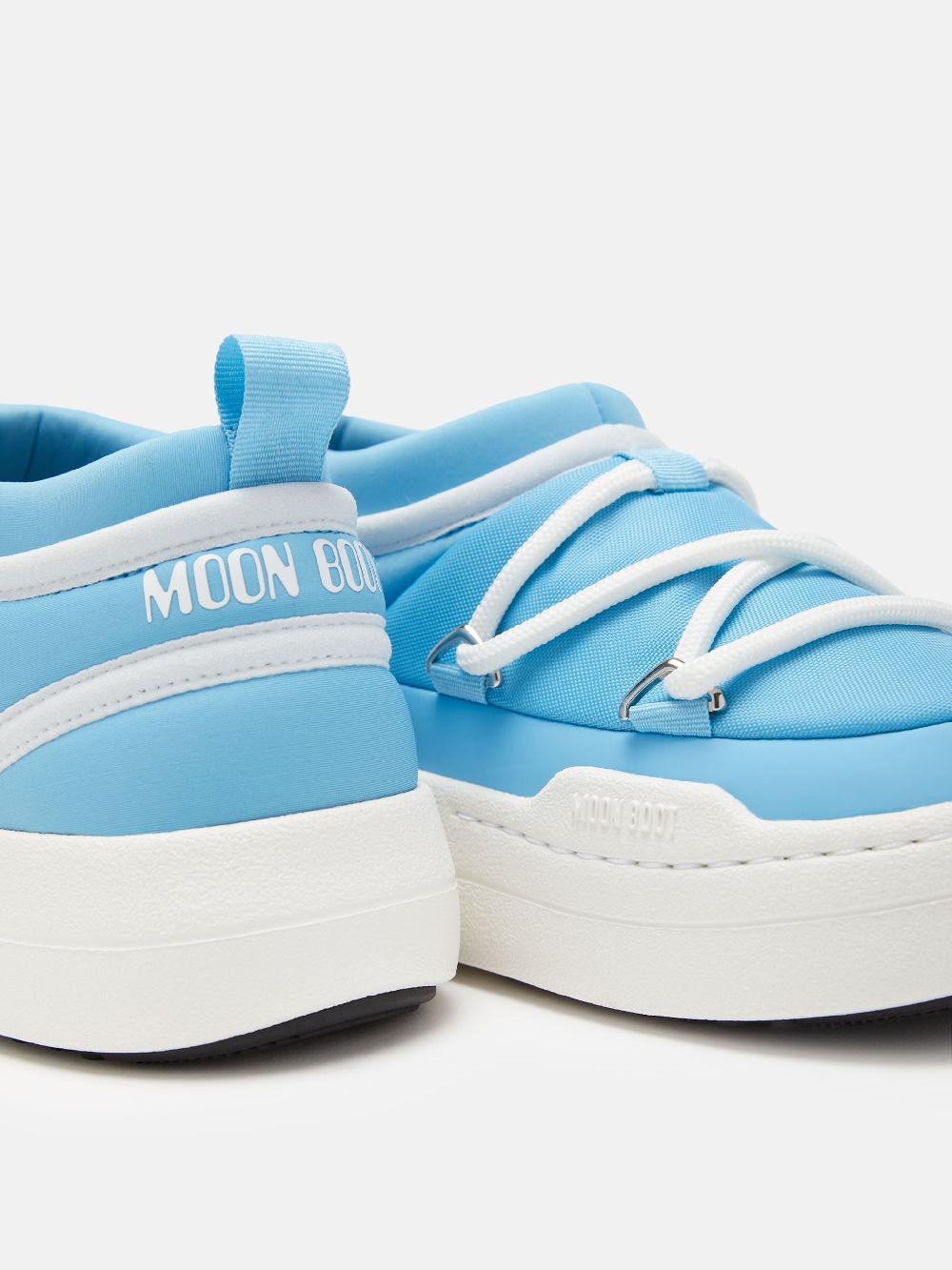 Moon Boot JUNIOR PARK SNEAKER ICON BLU Vendita Economica